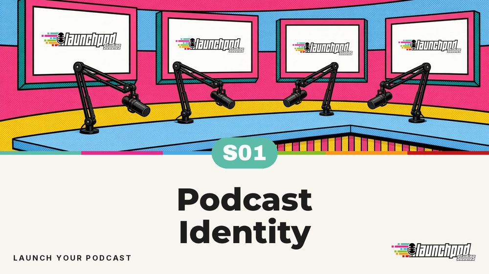 Section 1, Podcast Identity, pop art header